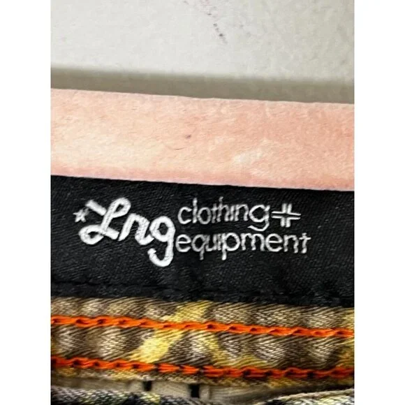 Y2K Utility Cargo Camo Pant Green 32" Gorp Grunge Skater 90s Festival - Picture 4 of 9